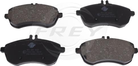 FREY 745517901 - Kit de plaquettes de frein, frein à disque cwaw.fr