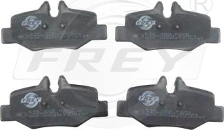 FREY 745520301 - Kit de plaquettes de frein, frein à disque cwaw.fr