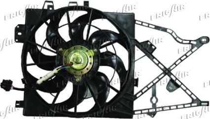 Frigair 0507.1005 - Ventilateur, refroidissement du moteur cwaw.fr