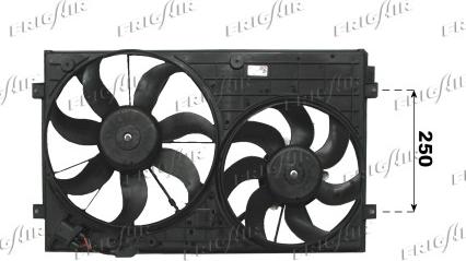 Frigair 0510.2019 - Ventilateur, refroidissement du moteur cwaw.fr