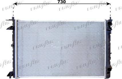 Frigair 0109.3085 - Radiateur, refroidissement du moteur cwaw.fr