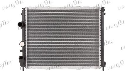 Frigair 0109.3082 - Radiateur, refroidissement du moteur cwaw.fr