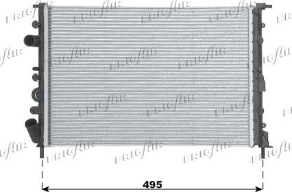 Frigair 0109.3079 - Radiateur, refroidissement du moteur cwaw.fr