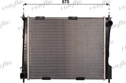 Frigair 0109.3101 - Radiateur, refroidissement du moteur cwaw.fr