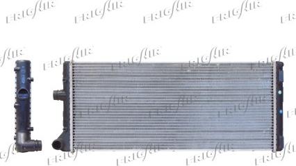 Frigair 0104.3126 - Radiateur, refroidissement du moteur cwaw.fr