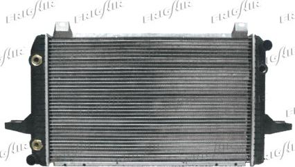 Frigair 0105.3014 - Radiateur, refroidissement du moteur cwaw.fr