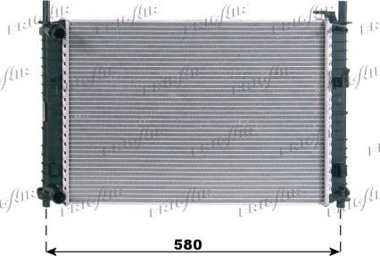 Frigair 0105.3077 - Radiateur, refroidissement du moteur cwaw.fr