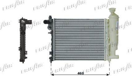 Frigair 0108.3048 - Radiateur, refroidissement du moteur cwaw.fr