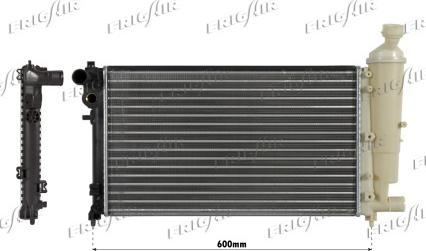 Frigair 0108.3079 - Radiateur, refroidissement du moteur cwaw.fr