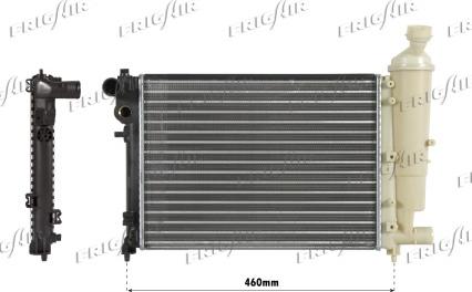 Frigair 0108.3078 - Radiateur, refroidissement du moteur cwaw.fr