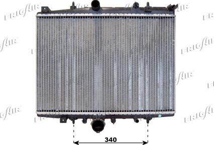 Frigair 0108.3077 - Radiateur, refroidissement du moteur cwaw.fr