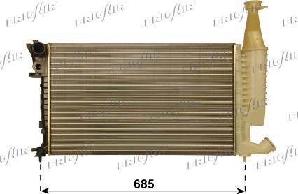 Frigair 0103.3094 - Radiateur, refroidissement du moteur cwaw.fr