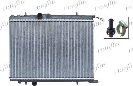 Frigair 0103.3042 - Radiateur, refroidissement du moteur cwaw.fr