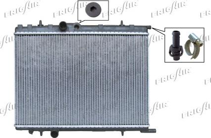 Frigair 0103.3056 - Radiateur, refroidissement du moteur cwaw.fr