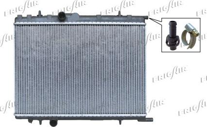 Frigair 0103.3057 - Radiateur, refroidissement du moteur cwaw.fr