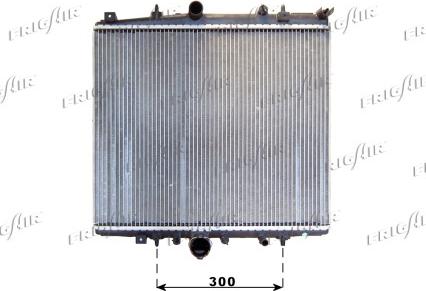 Frigair 0103.3065 - Radiateur, refroidissement du moteur cwaw.fr