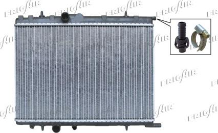 Frigair 0103.3060 - Radiateur, refroidissement du moteur cwaw.fr