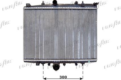 Frigair 0103.3063 - Radiateur, refroidissement du moteur cwaw.fr