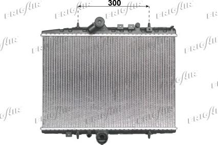 Frigair 0103.3080 - Radiateur, refroidissement du moteur cwaw.fr