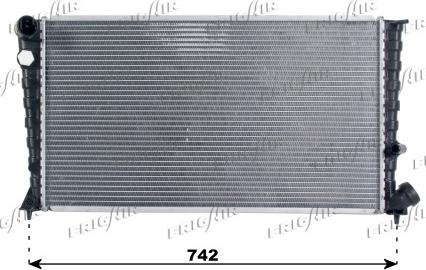 Frigair 0103.2238 - Radiateur, refroidissement du moteur cwaw.fr