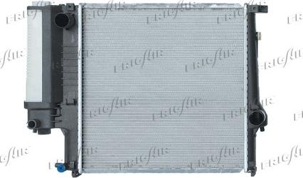 Frigair 0102.3004 - Radiateur, refroidissement du moteur cwaw.fr