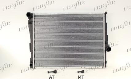 Frigair 0102.3073 - Radiateur, refroidissement du moteur cwaw.fr