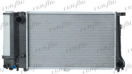 Frigair 0102.3072 - Radiateur, refroidissement du moteur cwaw.fr