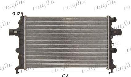 Frigair 0107.3097 - Radiateur, refroidissement du moteur cwaw.fr