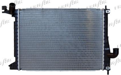 Frigair 0107.3076 - Radiateur, refroidissement du moteur cwaw.fr