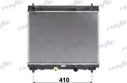 Frigair 0115.3174 - Radiateur, refroidissement du moteur cwaw.fr