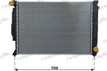 Frigair 0110.3006 - Radiateur, refroidissement du moteur cwaw.fr