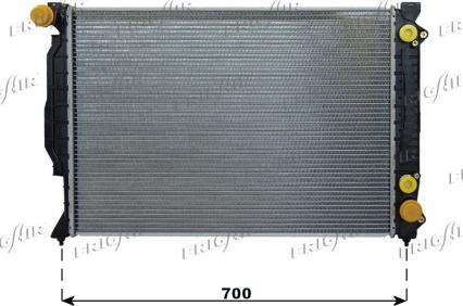 Frigair 0110.3007 - Radiateur, refroidissement du moteur cwaw.fr