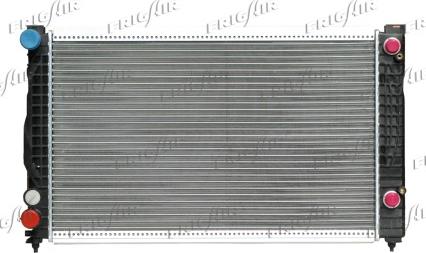 Frigair 0110.3118 - Radiateur, refroidissement du moteur cwaw.fr