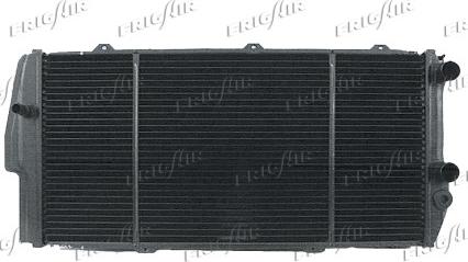 Frigair 0110.2068 - Radiateur, refroidissement du moteur cwaw.fr