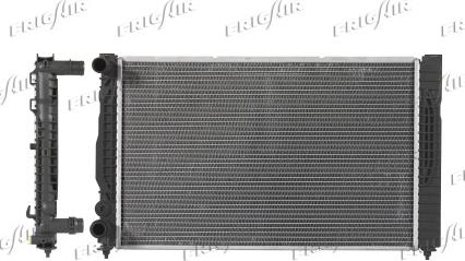 Frigair 0110.2002 - Radiateur, refroidissement du moteur cwaw.fr