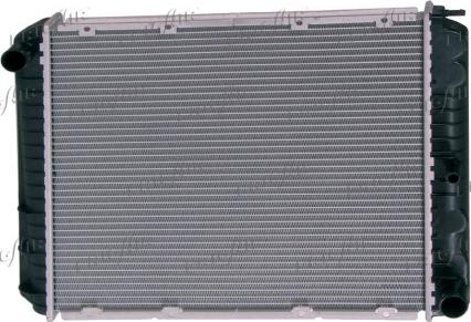 Frigair 0111.2051 - Radiateur, refroidissement du moteur cwaw.fr