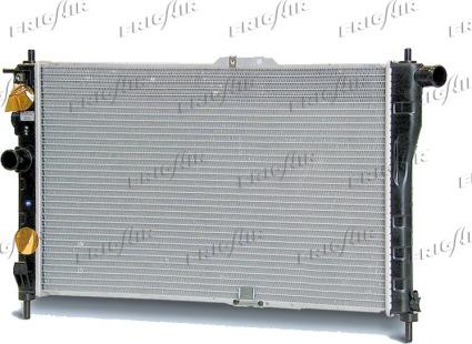 Frigair 0131.3006 - Radiateur, refroidissement du moteur cwaw.fr