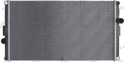 Frigair 0211.3506 - Radiateur, refroidissement du moteur cwaw.fr