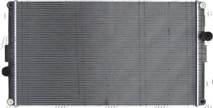 Frigair 0211.3502 - Radiateur, refroidissement du moteur cwaw.fr