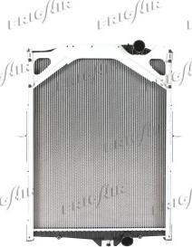 Frigair 0211.2001 - Radiateur, refroidissement du moteur cwaw.fr