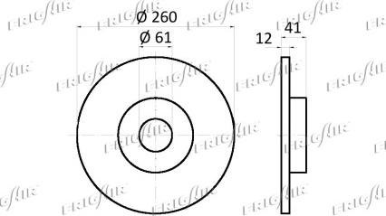 Frigair DC09.102 - Disque de frein cwaw.fr