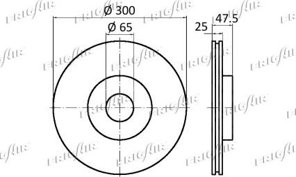 Frigair DC19.104 - Disque de frein cwaw.fr