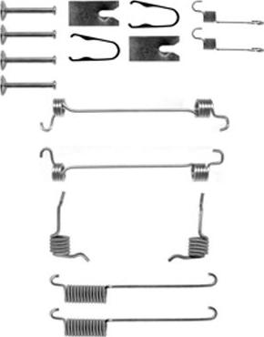 Fri.Tech. 908.0 - Kit d'accessoires, mâchoire de frein cwaw.fr