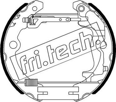 Fri.Tech. 16492 - Jeu de mâchoires de frein cwaw.fr