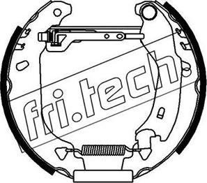 Fri.Tech. 16062 - Jeu de mâchoires de frein cwaw.fr