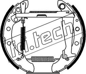 Fri.Tech. 16072 - Jeu de mâchoires de frein cwaw.fr