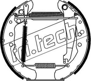 Fri.Tech. 16140 - Jeu de mâchoires de frein cwaw.fr