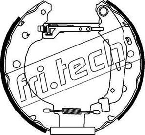 Fri.Tech. 16156 - Jeu de mâchoires de frein cwaw.fr