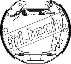 Fri.Tech. 16151 - Jeu de mâchoires de frein cwaw.fr