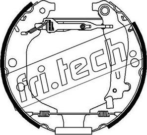 Fri.Tech. 16164 - Jeu de mâchoires de frein cwaw.fr